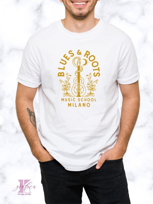 Maglietta Blues and Roots unisex