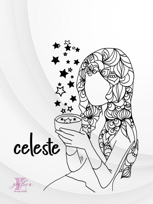 Maglietta Celeste